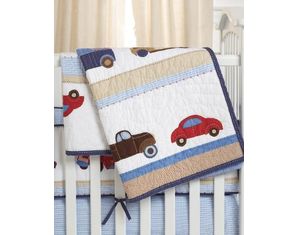 Whistle and Wink Cars and Trucks Nursery 615 Quilt