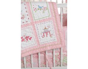 Whistle and Wink Pink Pagoda Nursery 619 Quilt