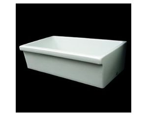 Whitehaus Farmhaus Fireclay Quatro Alove Reversible Fireclay Sink WHQ536WHITE