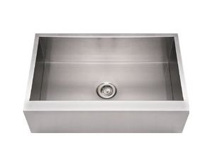 Whitehaus Noahs Collection Kitche Commercial Front-Apron Undermount Sink WHNCMAP3321