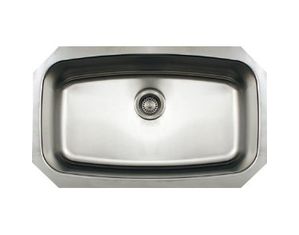 Whitehaus Noahs Collection Kitchen Single Bowl Undermount Sink WHNCUS2917