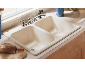 American Standard Silhouette Double Bowl Undermount Kitchen Sink - Fast FREE FedEx Shipping!