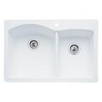 Biscuit  Undermount Kitchen Sinks