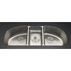 Triple  Undermount Kitchen Sinks