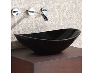 Avanity SVE470BK Oval Stone Vessel