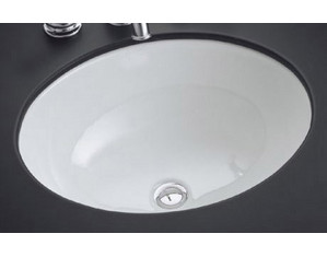 Kohler Caxton with Centre Drain Undermount Bathroom Sink - Fast FREE FedEx Shipping!