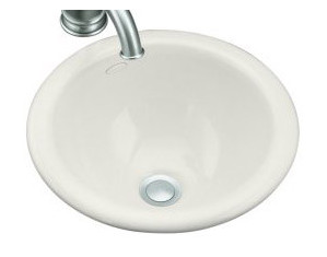 Kohler Compass Self Rimming Undermount Bathroom Sink - Fast FREE FedEx Shipping!