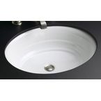 Biscuit  Undermount Bathroom Sinks