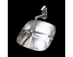 Franke Crown Gold Single Bowl Stainless Steel Undermount Bar Sink - Fast FREE FedEx Shipping!