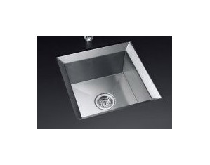 Kohler 3391 Poise 18 x 18 inch Single Basin Undermount Bar Sink - Fast FREE FedEx Shipping!