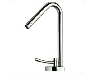Whitehaus Metrohaus Single Hole Faucet 45 degree swivel spout WH81211BN