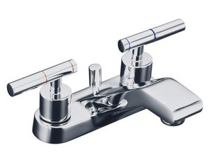 Kohler 8201-4 Taboret Centerset Lavatory Faucet with Lever Handle - Fast FREE FedEx Shipping!