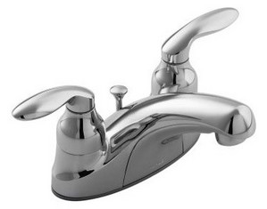 Kohler Coralais Centerset Lavatory Faucet with Grid Drain Lever Handle - Fast FREE FedEx Shipping!