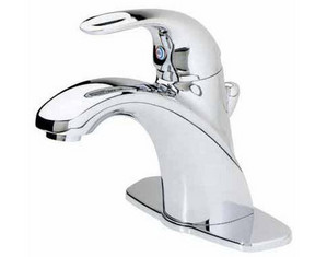 Price Pfister Parisa Single Handle Lavatory Faucet with Flexible Stainless Steel Supply Lines and Metal Pop-Up - Fast FREE FedEx Shipping!