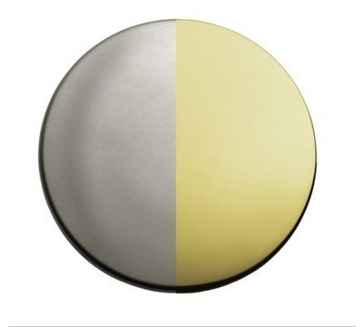 Satin Nickel and Polished Brass