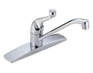Delta Faucet 100 Classic Single Handle Kitchen Faucet