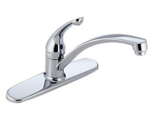 Delta Faucet 140 Signature Single Handle Kitchen Faucet - Fast FREE FedEx Shipping!