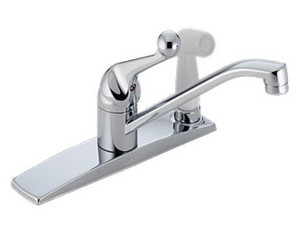 Delta Faucet Kitchen Faucet Deck with Spray - Fast FREE FedEx Shipping!