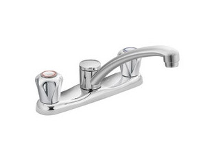 Moen Chateau 2 Handle Kitchen Faucet - Fast FREE FedEx Shipping!