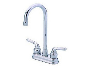 Elements Of Design Twin Brass Lever Handles Bar Faucet - Fast FREE FedEx Shipping!