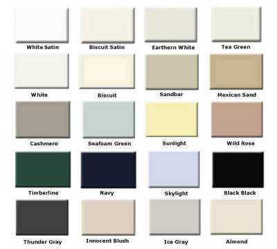 Available Finishes