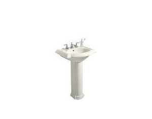Kohler Devonshire 24 inch Pedestal Lavatory Sink - Fast FREE FedEx Shipping!
