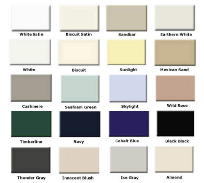 Available Finishes