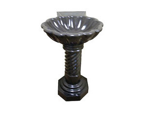 Natural Stone Sinks Kami Stone Pedestal Sink