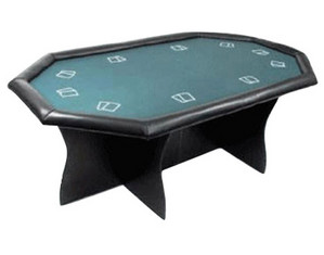 Excalibur 10 Player Texas Hold'em Poker Table - FREE Inside Delivery!