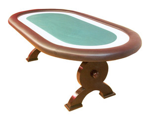 USA Gaming Supply PT4684ACR Oval Poker Table
