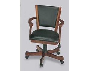 Winning Solutions Mahogany Poker Table Chair