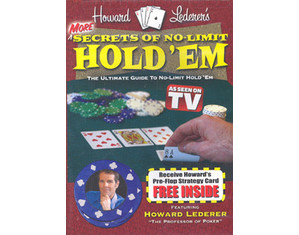 Da Vinci Imports Howard Lederers More Secrets of No Limit Hold'em DVD - Fast FREE FedEx Shipping!