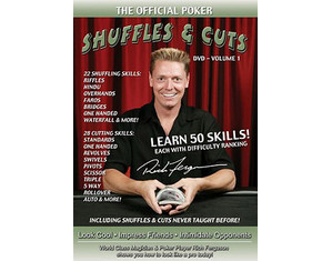 Da Vinci Imports Rich Fergusons the Official Poker Shuffles and Cuts DVD - Fast FREE FedEx Shipping!