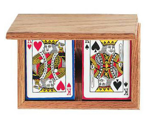 GLD Products Wood Card Holder - Fast FREE FedEx Shipping!