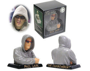 Trademark Poker Phil Laak The Unabomber Card Cover - Fast FREE FedEx Shipping!