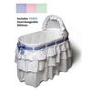 Save  on Traditional Elegance Bassinet with Triple Ruffle Liner and Three Ribbons at The Crib Superstore