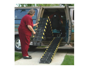 Roll-A-Ramp Wide Twin Telescopic Ramp