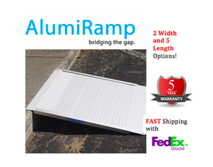 Alumiramp Aluminum Threshold Ramp - Fast FREE FedEx Shipping