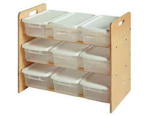 Little Colorado 9 Bin Toy Organizer Toy Organizer - Fast FREE FedEx Shipping!