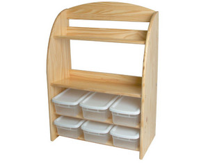 Little Colorado Bookcase Toy Organizer - Fast FREE FedEx Shipping!