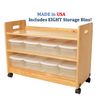 Save  on Toy Organizer with Casters at The Toy Box Superstore