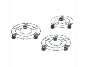 Blomus Greens Stainless Steel Planter Wheels