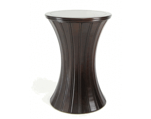 Wayborn 32 Inch Dark Brown Valencia Stand