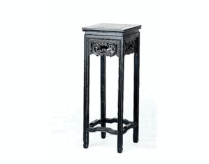 Wayborn Ant. Black Plant Stand