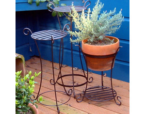 Pangaea Home and Garden Set of Three Invertible Planters - Fast FREE FedEx Shipping!