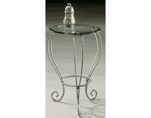 Powell Garden District Plant Stand with Glass Top