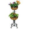 Save  on Two Tier Iron Planter at The Plant Stand Superstore
