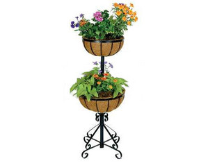 Gardman Two Tier Iron Planter
