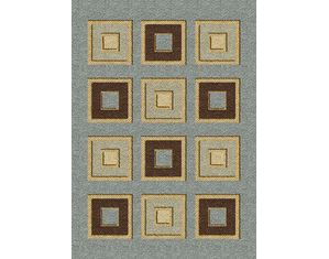 Bernards Furniture Modern Weave Blue Area Rug