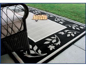 Southport Outdoor Rugs Floral Area Rug